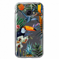 Etui na Samsung Galaxy Xcover 4 - Egzotyczne tukany.