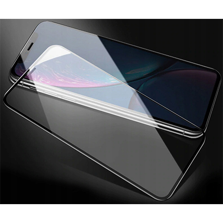 Apple iPhone XR hartowane szkło 5D Full Glue - Czarny.