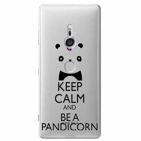 Etui na Sony Xperia XZ3 - Keep Calm… Pandicorn.