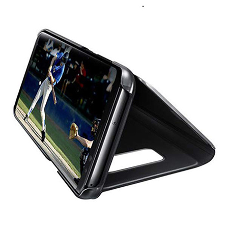 Etui na Samsung Galaxy S10e - Flip Clear View z klapką - Czarny.