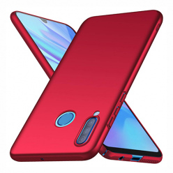 Etui na telefon Huawei P30 Lite - Slim MattE - Czerwony.