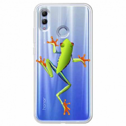 Etui na Huawei Honor 10 Lite - Zielona żabka.
