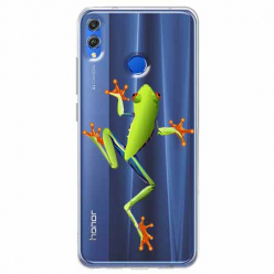 Etui na Huawei Honor 8X - Zielona żabka.