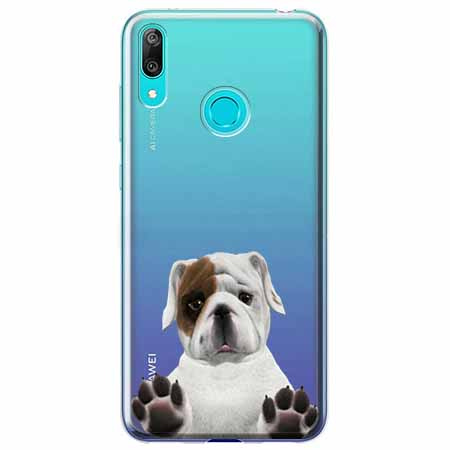 Etui na Huawei P Smart 2019 - Słodki szczeniaczek.
