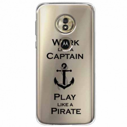 Etui na Motorola G6 Play - Work like a Captain…