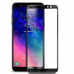 Samsung Galaxy A8 2018 hartowane szkło 5D Full Glue - Czarny