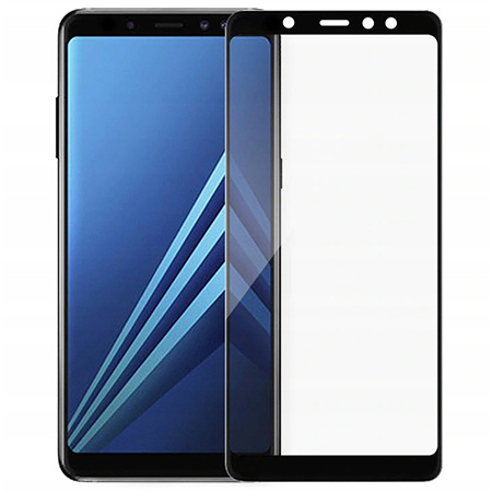Samsung Galaxy J4 Plus hartowane szkło 5D Full Glue - Czarny