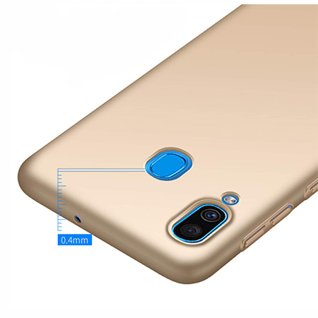 Etui na telefon Samsung Galaxy A20 - Slim MattE - Złoty.
