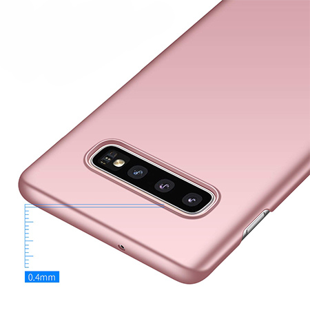 Etui na telefon Samsung Galaxy S10 - Slim MattE - Różowy.