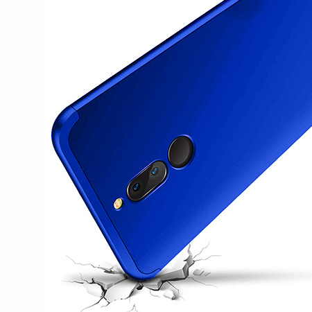 Etui na telefon Huawei Mate 10 Lite - Slim MattE 360 - Niebieski.