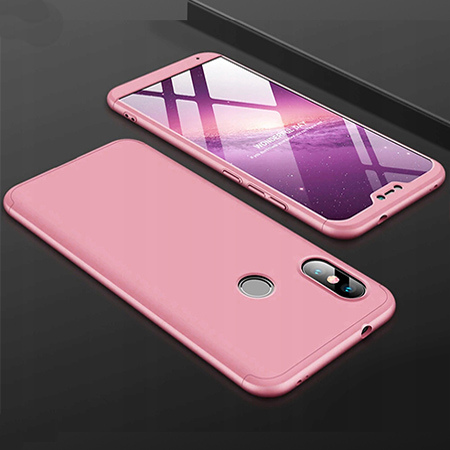 Etui na telefon Huawei P20 Lite - Slim MattE 360 - Różowy.