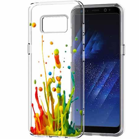 Etui na Galaxy S8 Plus - Kolorowy splash.