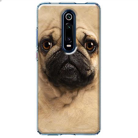 Etui na Xiaomi Mi 9T - Pies Szczeniak face 3d