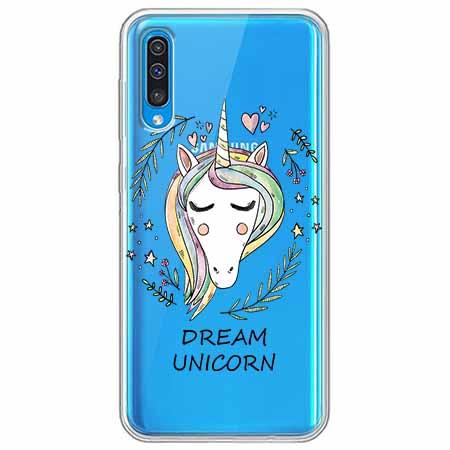 Etui na Samsung Galaxy A30s - Dream unicorn - Jednorożec.