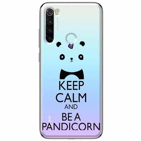 Etui na Xiaomi Redmi Note 8T - Keep Calm… Pandicorn.