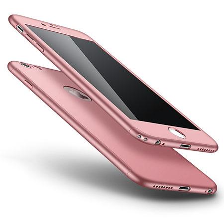 Etui na iPhone 8 - Slim MattE 360 - Różowy